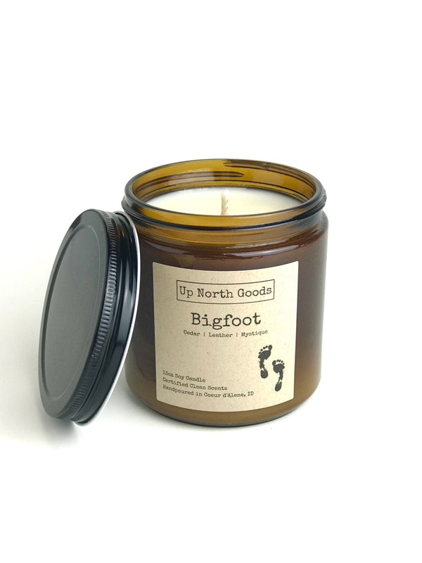 Bigfoot 14oz Soy Candle by Up North Goods