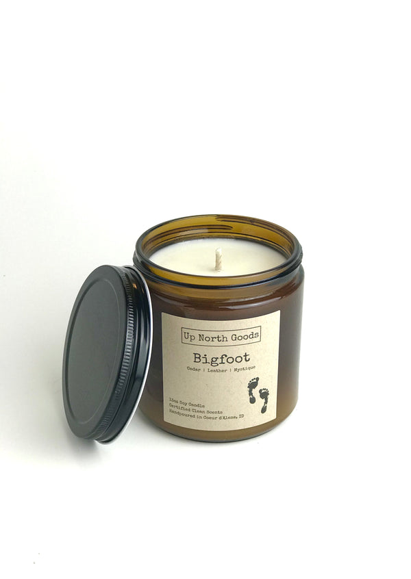 Bigfoot 14oz Soy Candle by Up North Goods