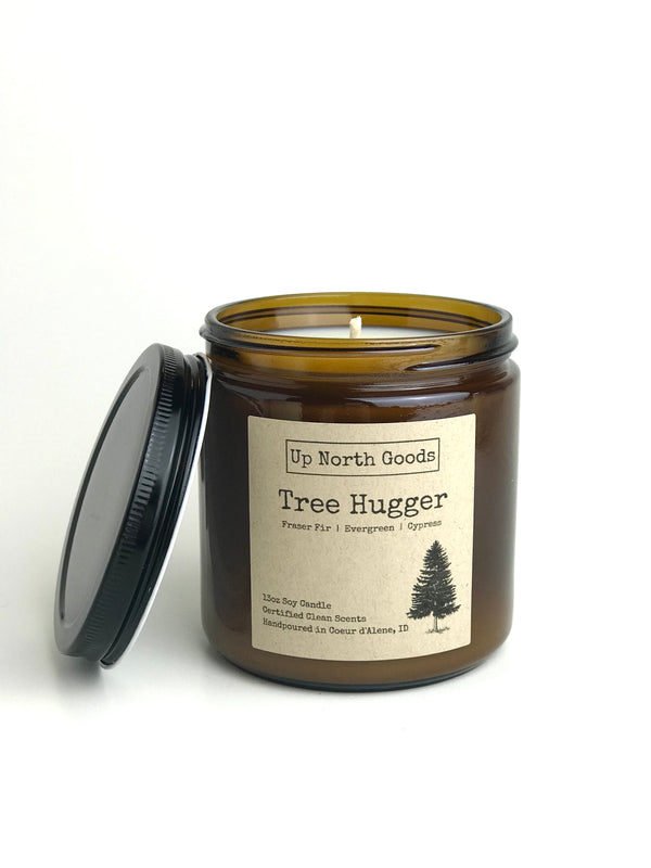 Tree Hugger 14oz Soy Candle by Up North Goods