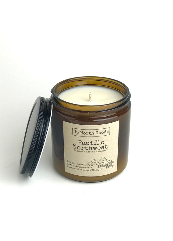 Pacific Northwest 14oz Soy Candle by Up North Goods