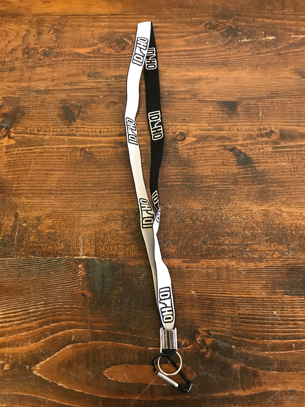 Idaho State Black Lanyard