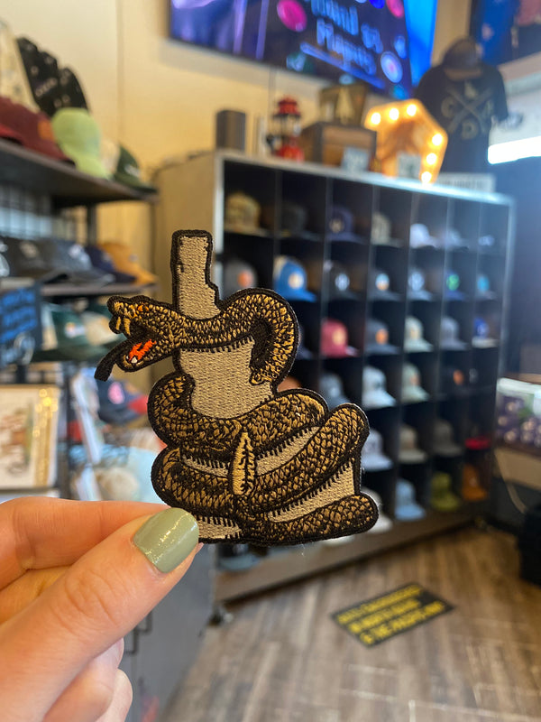 Idaho Snake Iron-On Patch