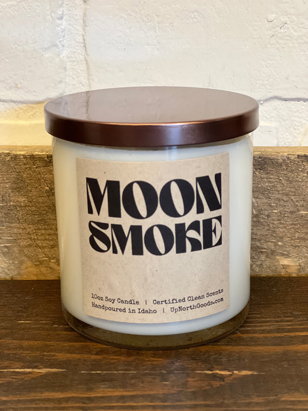 Moon Smoke 10oz Soy Candle by Up North Goods