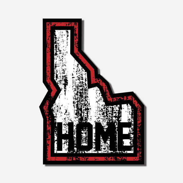 Idaho Home Grunge Sticker