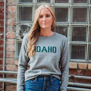 Idaho Knitted Gray Sweater