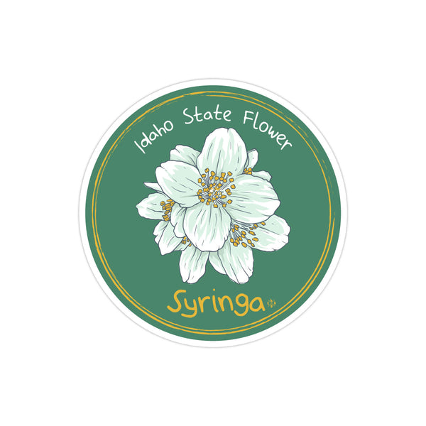 Idaho State Flower Sticker