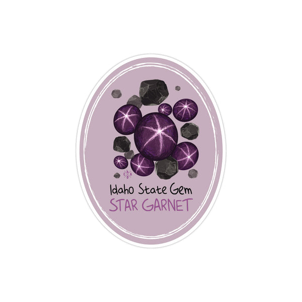 Idaho State Gem Sticker
