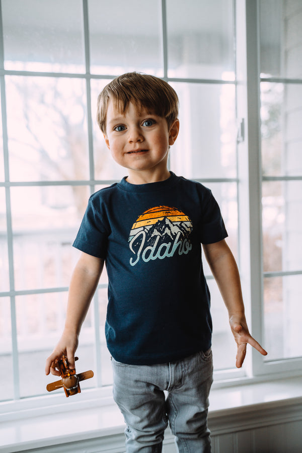 Idaho Mountains Kids Tee