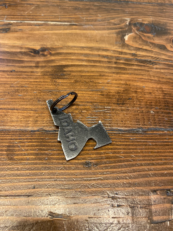 Idaho Stamped Outside Keychain