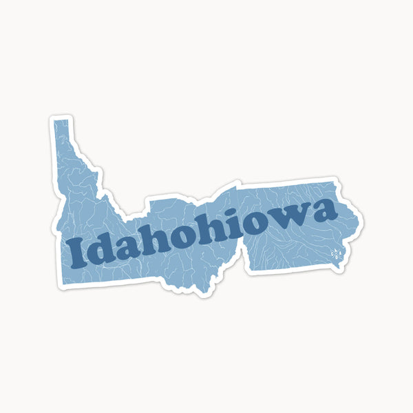 Idahohiowa Sticker