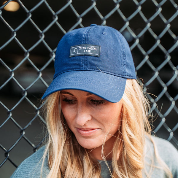 Coeur d'Alene Lake Woven Patch Hat