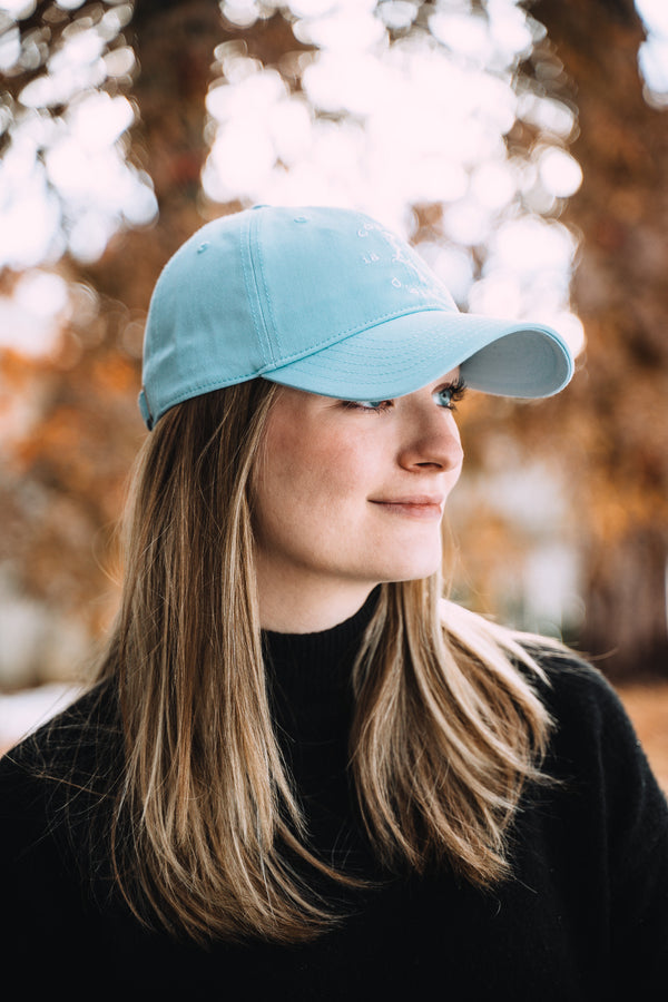 Light Blue Coeur d'Alene Lake 1887 Dad Hat