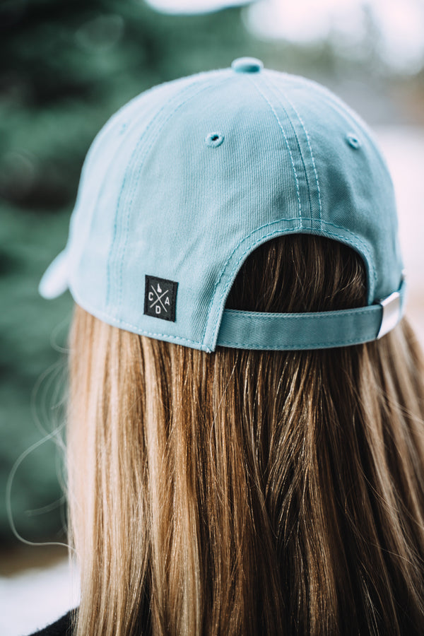 Light Blue Coeur d'Alene Lake 1887 Dad Hat