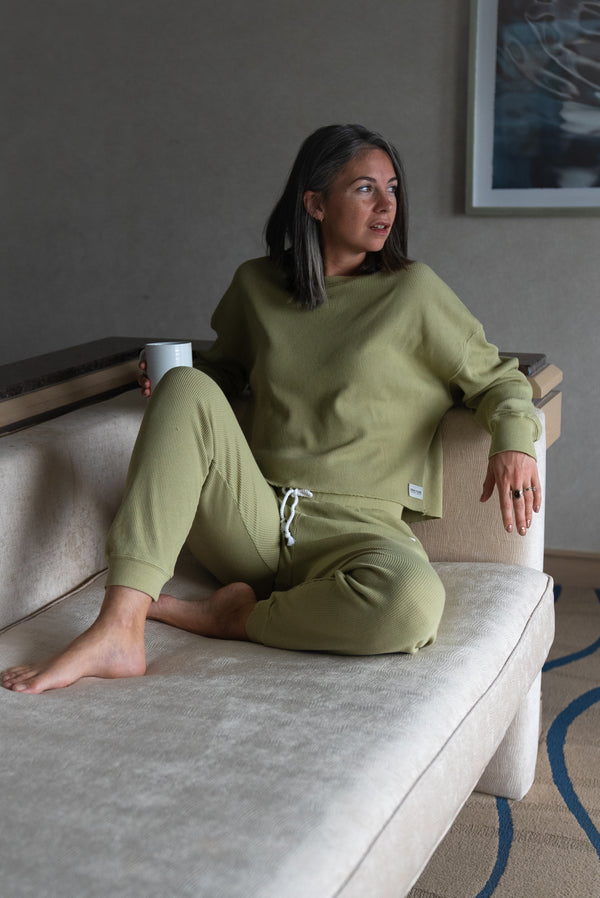 STELLA CASUAL PANTS OLIVE