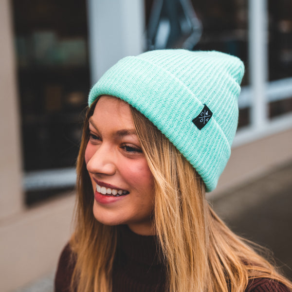 Mint Pastel Beanie