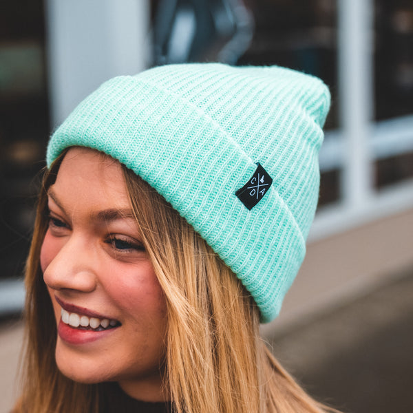 Mint Pastel Beanie