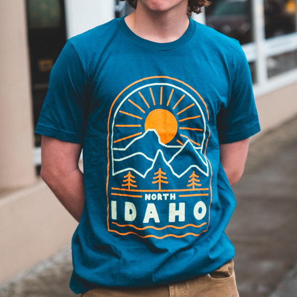 North Idaho Sunrise Tee