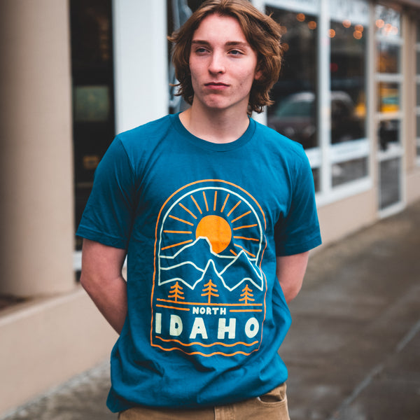 North Idaho Sunrise Tee