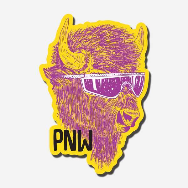 PNW Buffalo Sticker