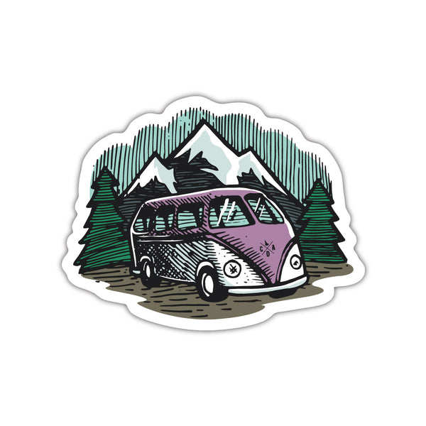 PNW Adventure Bus Sticker