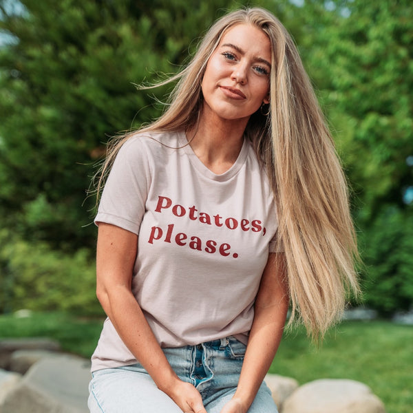 Potatoes, Please! Womens Tee