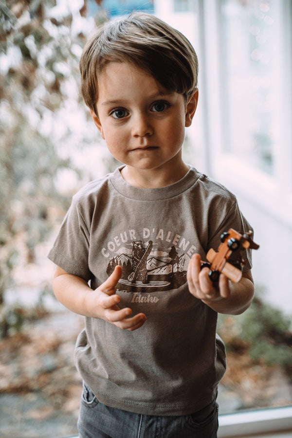 Paddleboard Bear Toddler Tee