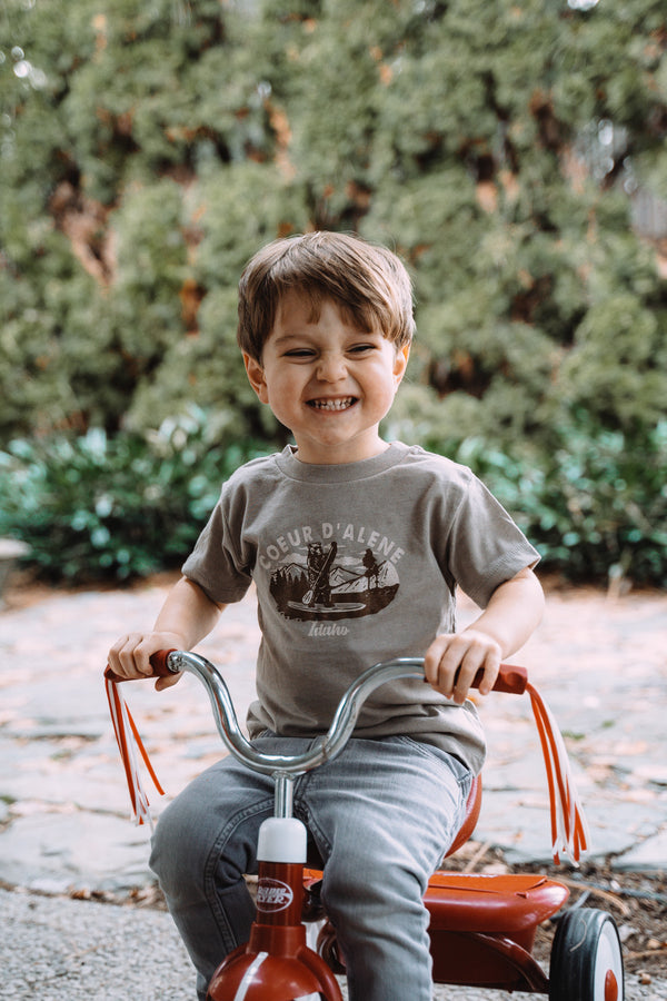 Paddleboard Bear Kids Tee