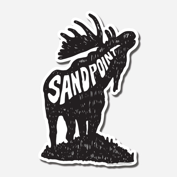 Sandpoint Is That Way Sticker