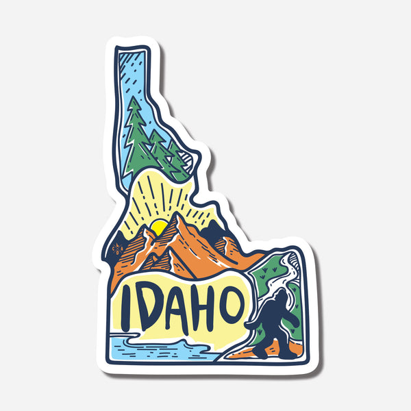 Scenes Of Idaho Sticker