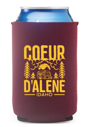 Coeur d'Alene Camping Coozie