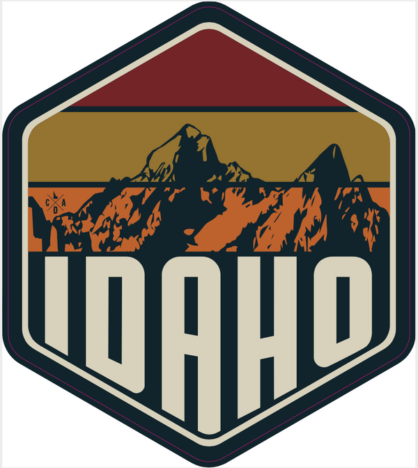 Idaho Wild Mountains PVC Patch
