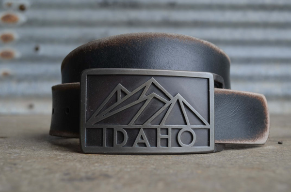 Foster Weld - Idaho Mountain Belt Buckle