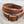 DISTRESSED BROWN LEATHER BELT