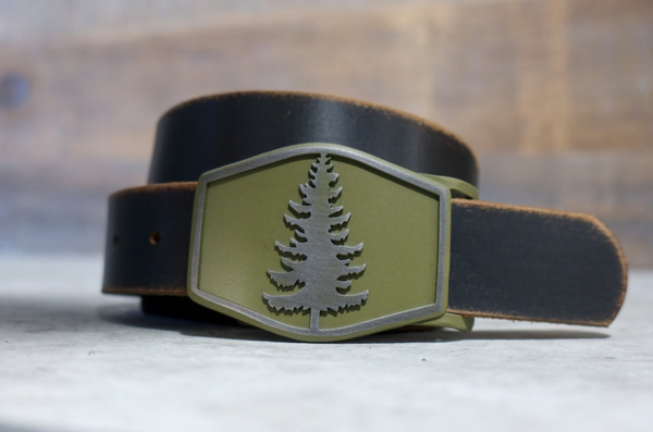 Foster Weld - Pine Belt Buckle