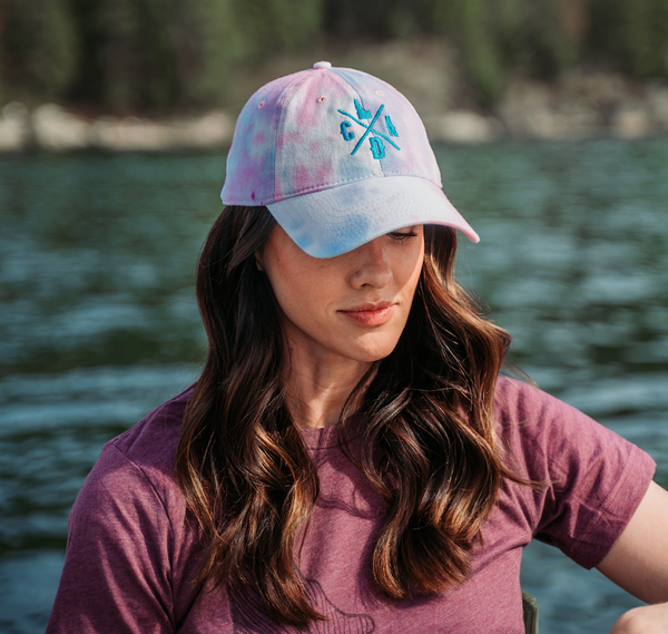 CDA Idaho Cotton Candy Tie-Dye Dad Hat