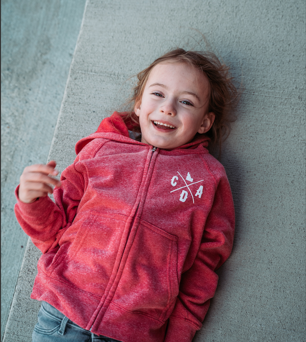 Toddler Pink Happy Hoodie