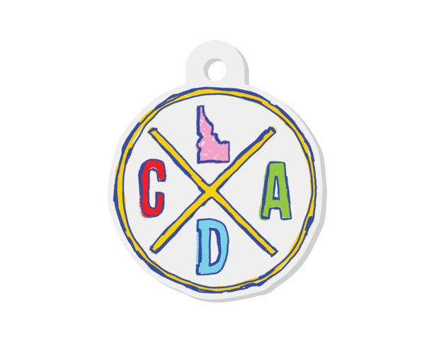 CDA Logo Kids Keychain
