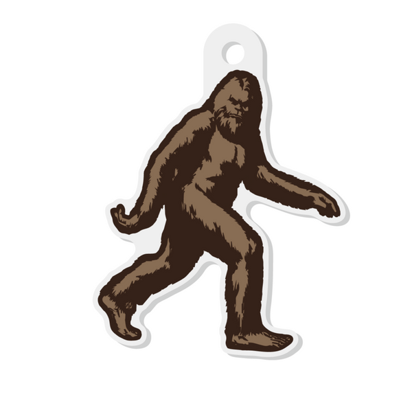 The Serious Bigfoot Keychain