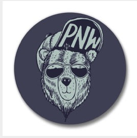 PNW Cool Bear Magnet