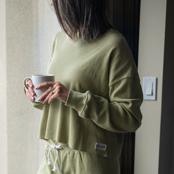 SOPHIE CASUAL SWEATER OLIVE