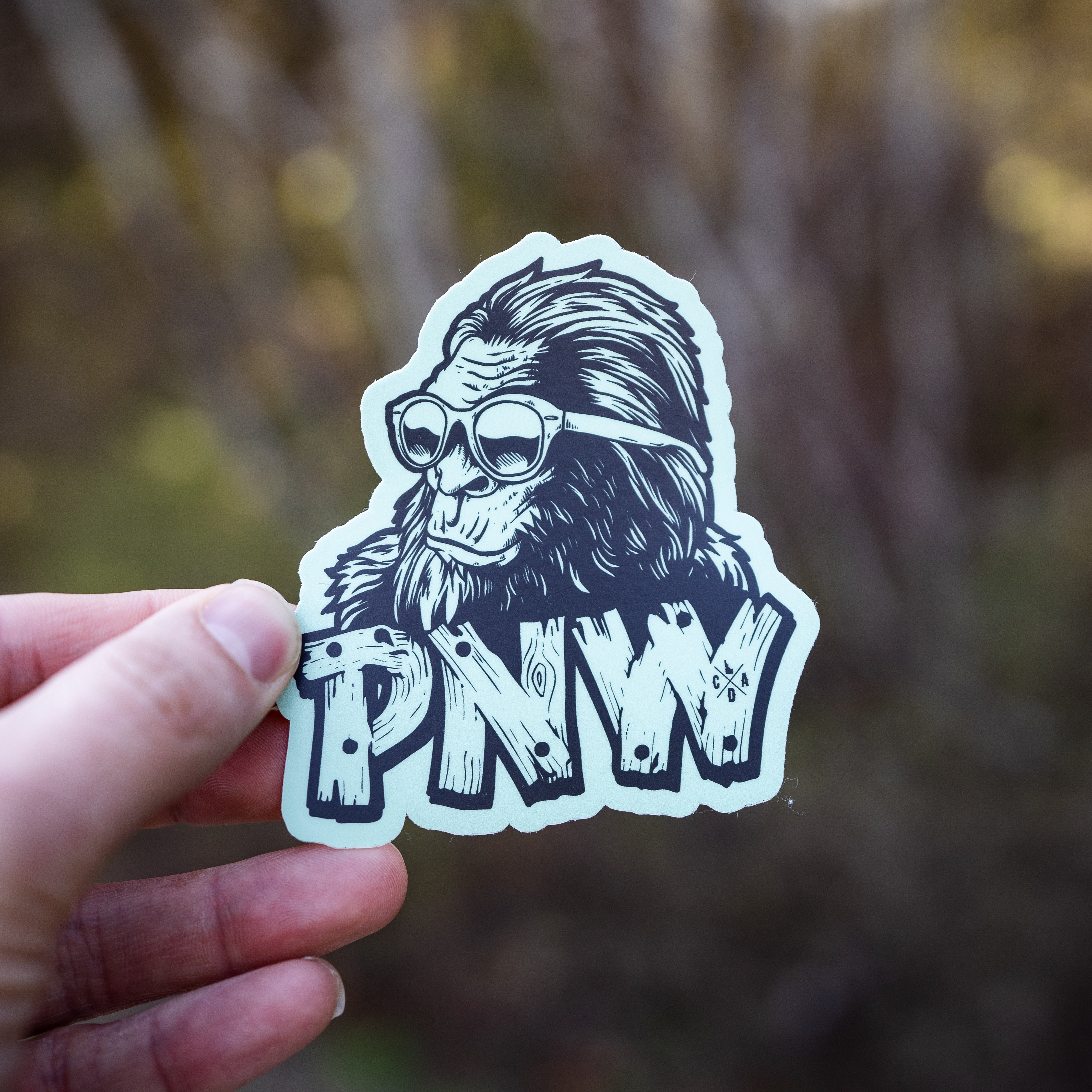 Stay Classy PNW Bigfoot Sticker – CDA IDAHO Clothing Company