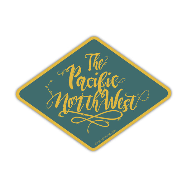 The Pacific Northwest Vine sticker
