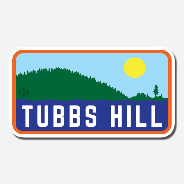 Tubbs Hill Sun Sticker