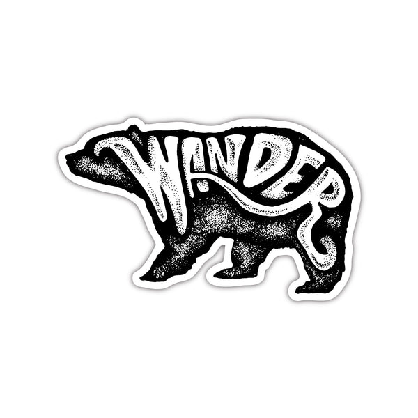 Wander Bear Sticker