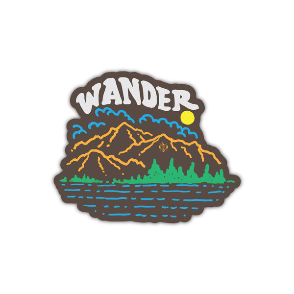 Wander View Stickers
