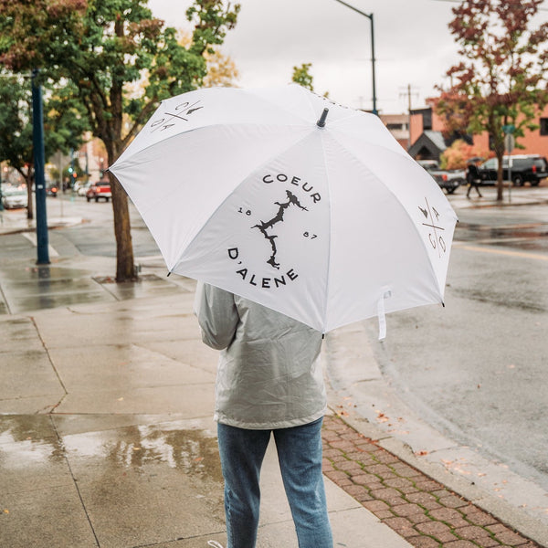 White Epic Coeur d'Alene Umbrella