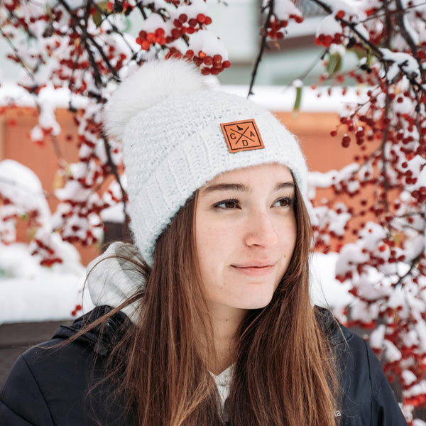 logo-patch beanie