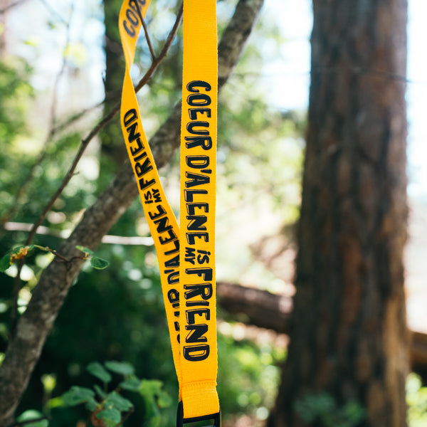 CDA is My Friend Yellow Lanyard