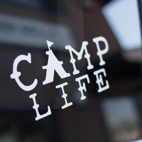 Camp Life Decal