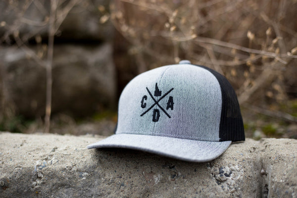 CDA Logo Gray Heather Trucker Hat